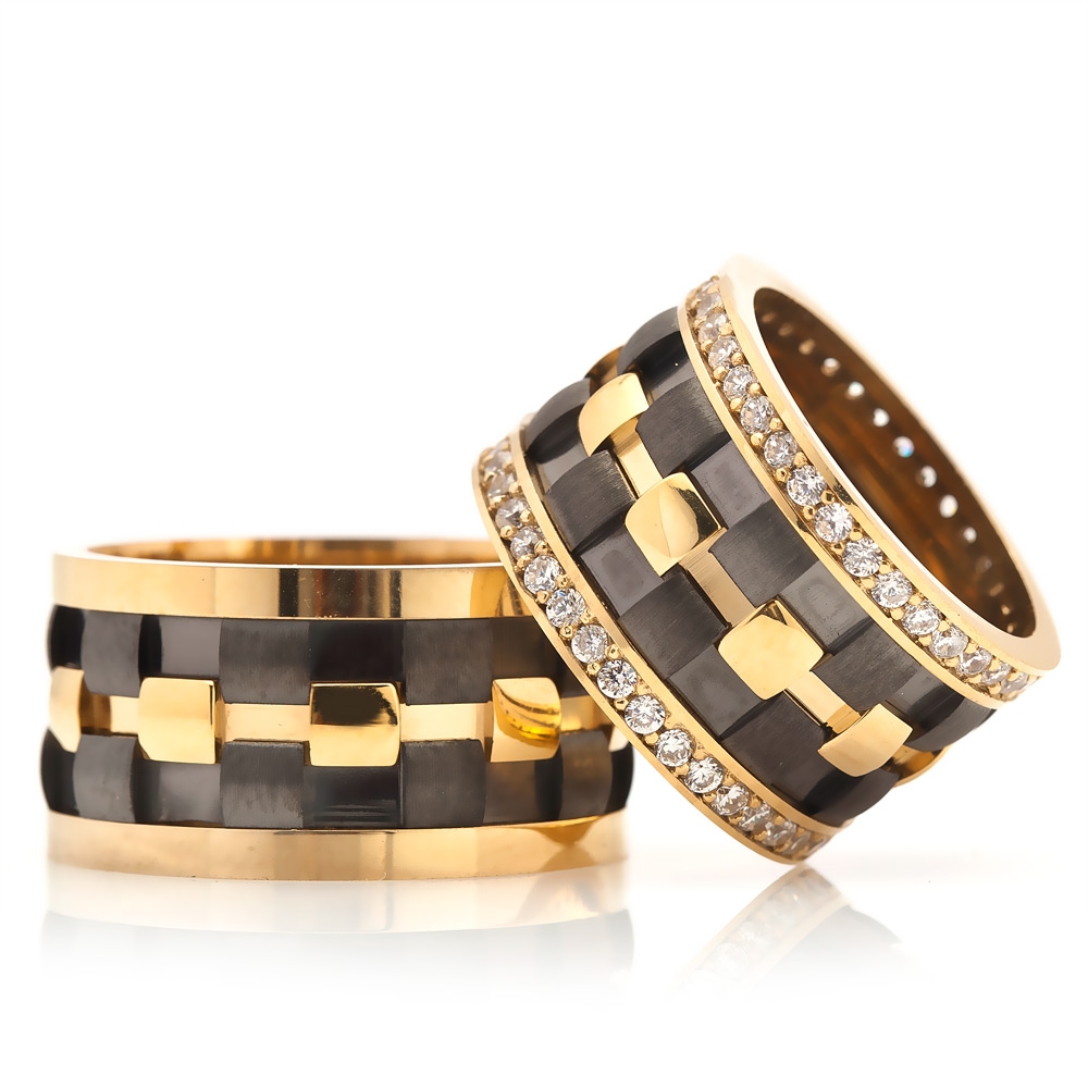 Matchless And Perfect Working Wedding Band Pair